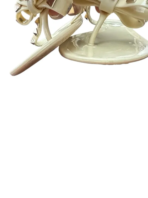 Valentino Garavani Rockstud Jelly Flip Flops -  3 Missing studs - Image 4