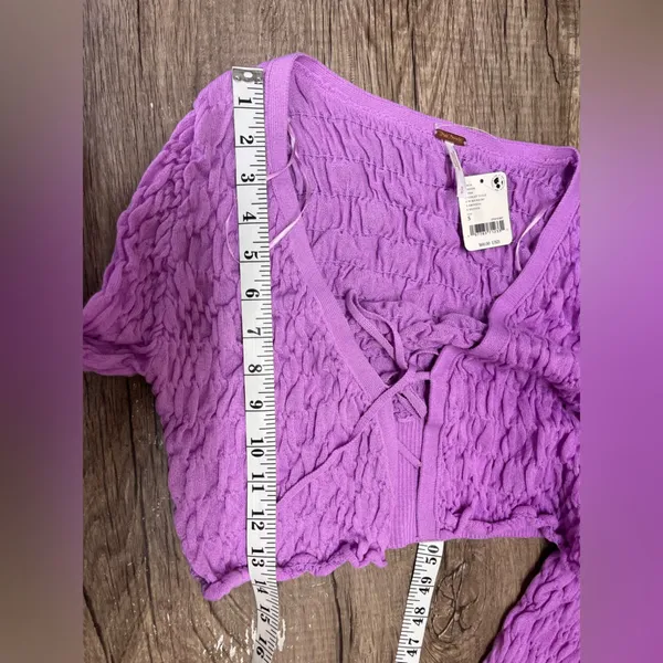 Free‎ People Scrunchy Shrug size small NWT - Image 6