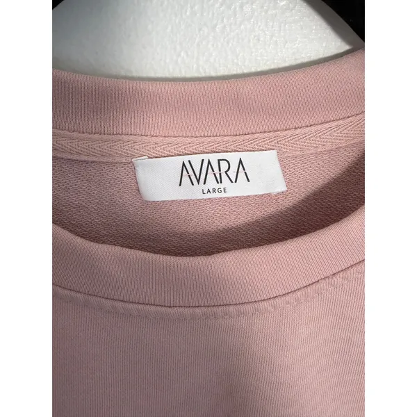 Avara Light‎ Pink Love Sweatshirt size large - Image 2