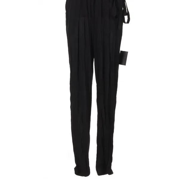 Lulus Take On the Day Black Sleeveless Surplice Jumpsuit XS Minimalist Party - Image 3