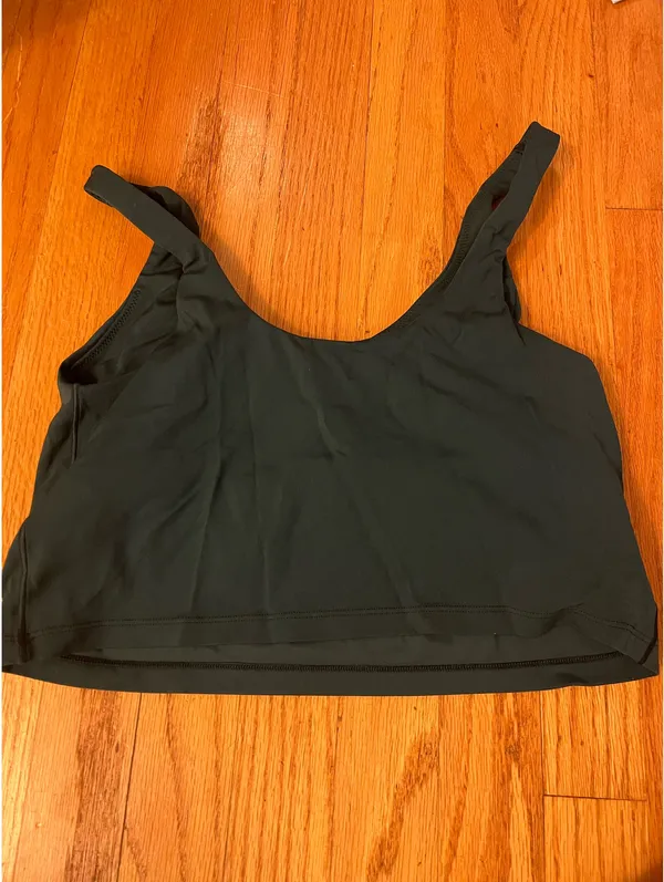 Hunter green offline by aerie sports bra - Image 2