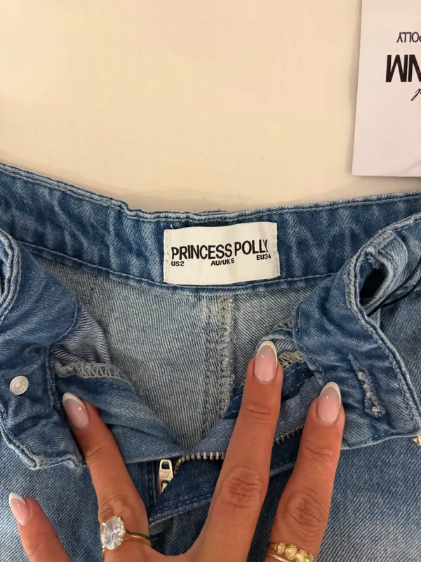 Princess Polly Skort Denim - Image 4