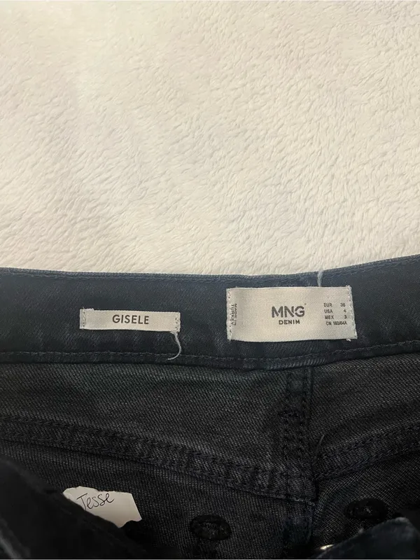 Mango MNG Denim "Gisele" Slim Straight Jeans - Size 4 - Image 5