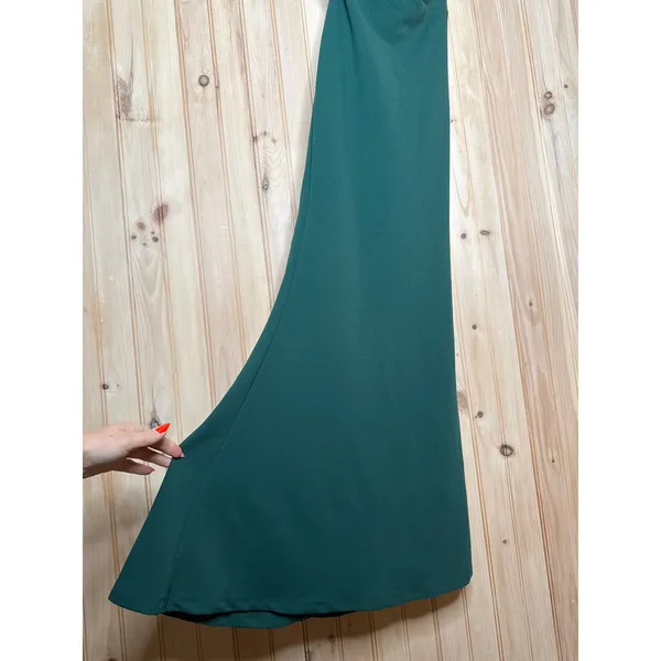 NWT Lulus Incredible Allure Forest Green Backless Mermaid Maxi Dress Holiday S - Image 5