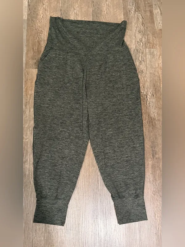 aerie Heather Gray Legging pant joggers - Image 3