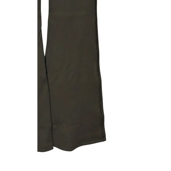 Aerie Offline Women's‎ Leggings Foldover Low Rise Flared Leg Green Small NWT - Image 9