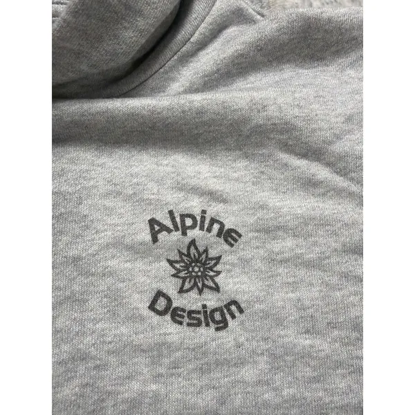 Alpine Design Womens W AD Hike Hoodie Gray‎ Heather ADW24600H Small NWT - Image 2