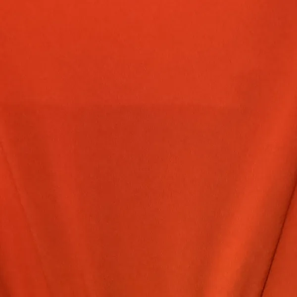 New York & Company Bold Orange Red Tiered Midi Dress - Image 3