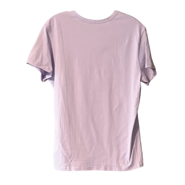 Faith Cross Graphic T-Shirt Womens‎ Large Lavender NWOT Short Sleeve - Image 8
