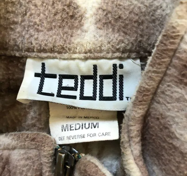 TEDDI zipper sweatshirt-sweater style jacket, Size M - Image 6