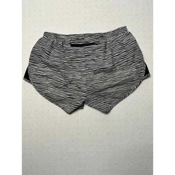 Nike Dri-Fit Running Shorts Women’s Medium Zebra Print Lined Pocket Drawstring - Image 3