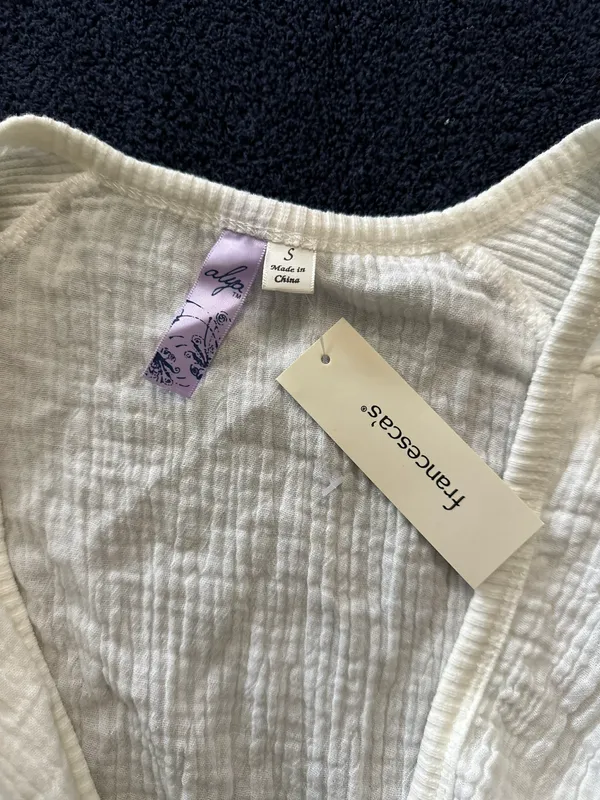 Francesca's Wrapped V-Neck Top - Image 5