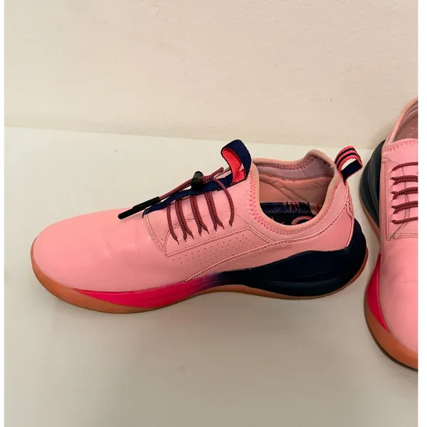 Clove Healthcare Sneakers Sz 9 Pink Navy Gradient Water Resistant Nursing Shoes - Image 10