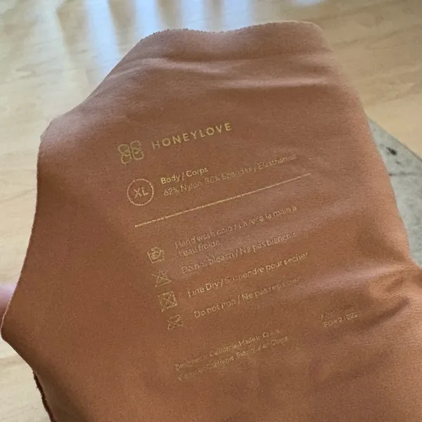 Honeylove Women's Tan‎ Bra Size XL - Image 5