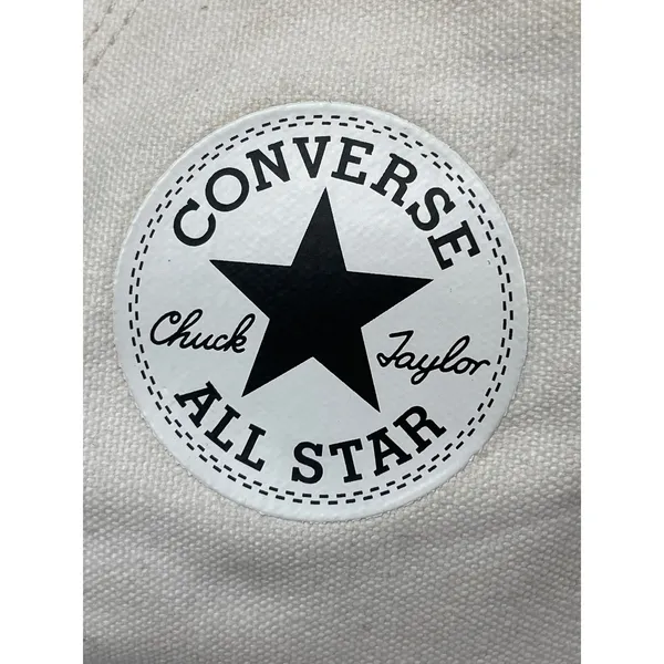 Converse Chuck Taylor All Star Hi Platform Womens White Black Lace Up Sneakers 8 - Image 5