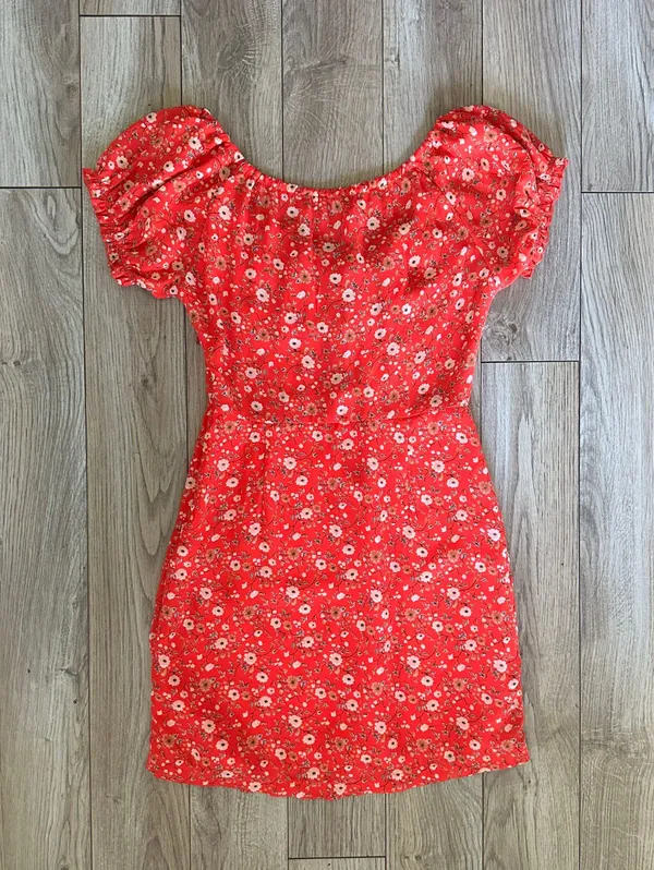 Red Mini Dress - Image 2