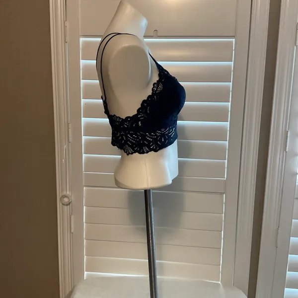 Lace Bra Black Size M - Image 2