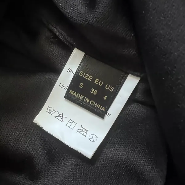 NWOT Black sequin mini skirt - Image 3