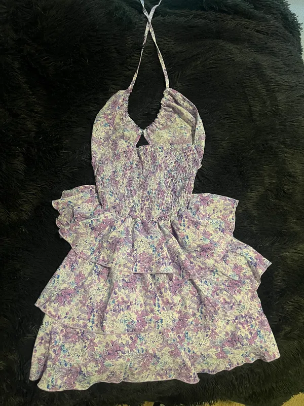 beach dress Purple - Image 3