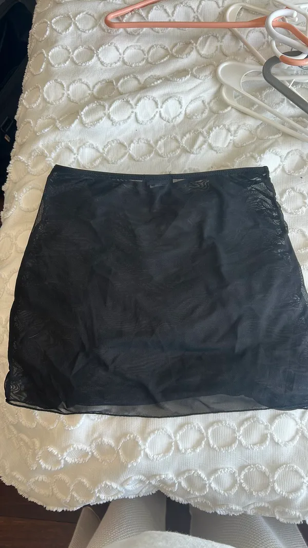 Pretty Little Thing Mini Sheer Skirt Cover Up - Image 3