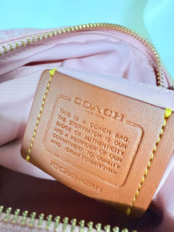 coach Mini Carey Crossbody Bag In Signature Denim cen19 - Image 10