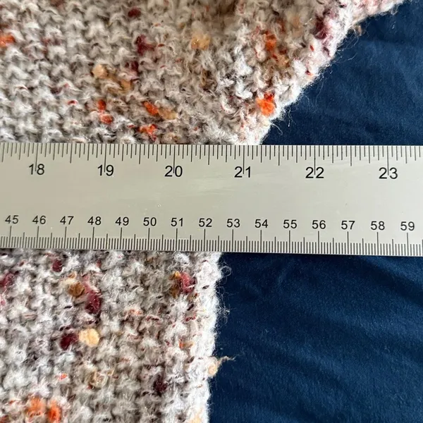 Anthropologie Holland Textured Open Front Cardigan Multicolor Knit Sweater XS - Image 5