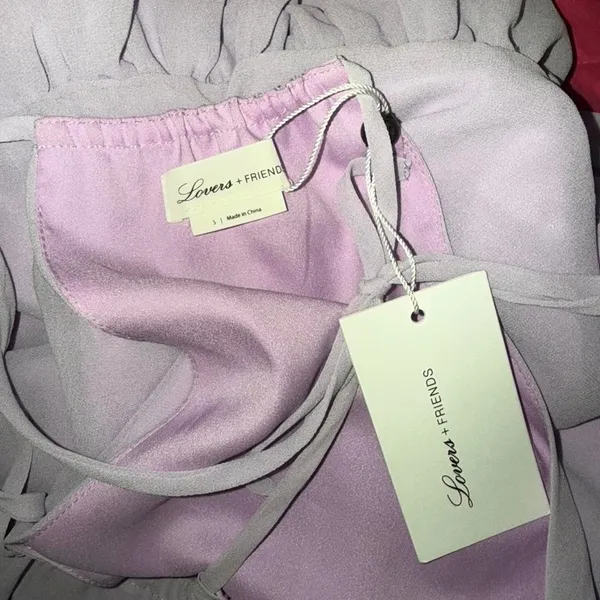 Nwt Lovers & Friends‎ Banks Dress Pastel Lilac Small - Image 4