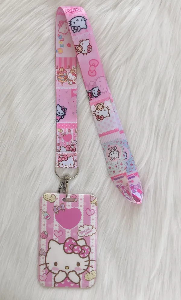 Hello Kitty lanyard with Id/ card holder - Image 2