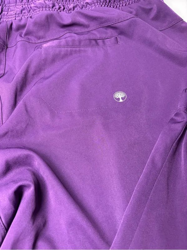 Healing Hands HH Works Women’s Renee Jogger Purple Scrub Pants EUC Size 2X - Image 11