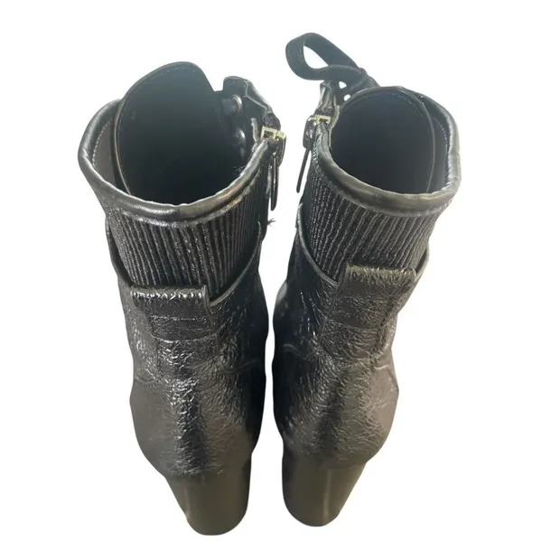 Vince Camuto Ermania Lace up Combat Bolck Platform Boots Black 8.5 - Image 7