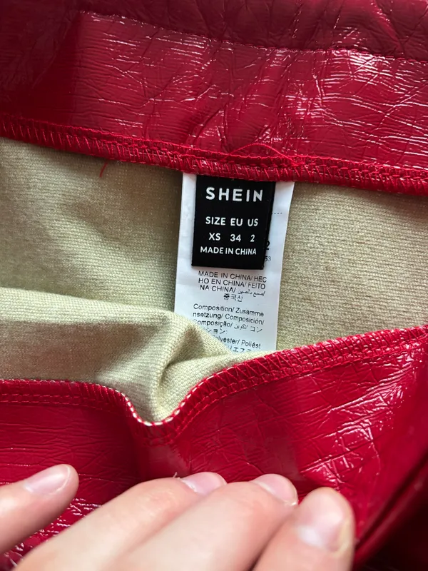 Red Mini Skirt - Image 3