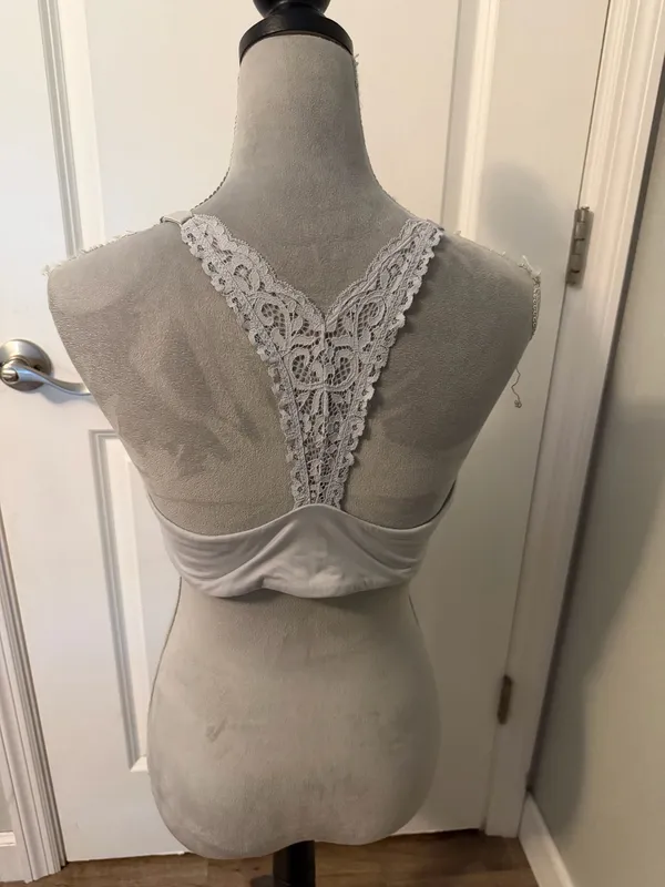 Victoria's Secret Front-CloseLined Demi Light Blue Bra, Sz 38C - Image 2