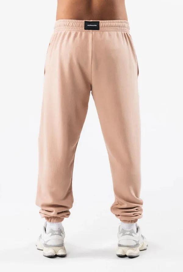 Alphalete Unisex Earth Dye Natural Jogger- Ochre , Size Medium - Image 3