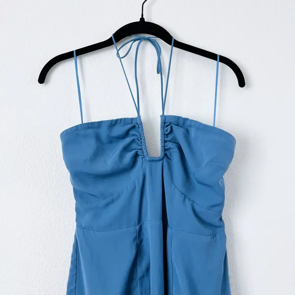 Abercrombie Halter Maxi Plunge Dress - Image 5