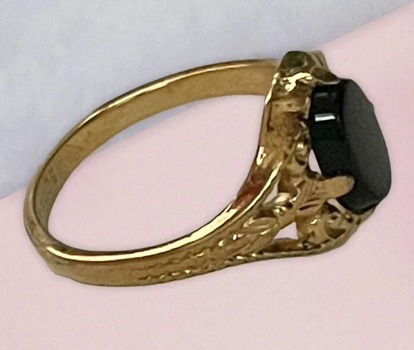 Vintage seta stamped ring - Image 7