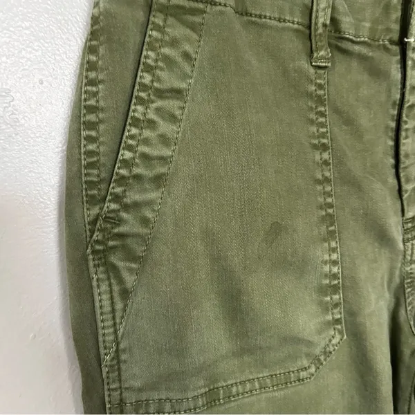 J. Crew Women's Ankle Length Jeans in Olive Green 27 - Image 5