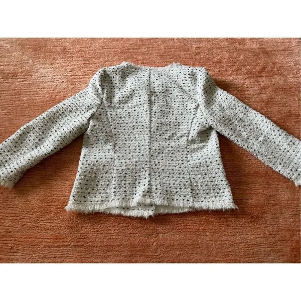 Adrienne Vittadini Tweed Blazer S - Image 9