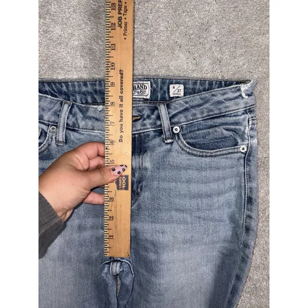 lucky brand jeans womens lolita boot cut jeans 4/27 y2k Low Rise - Image 10