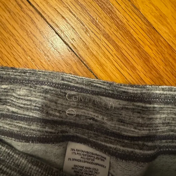Calvin Klein Stretch Joggers Grey Medium - Image 5