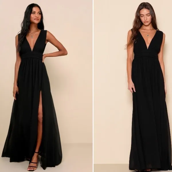 LULUS Prom Wedding Bridesmaid Flowy Romantic Heavenly Hues Maxi Dress NWOT - Image 4