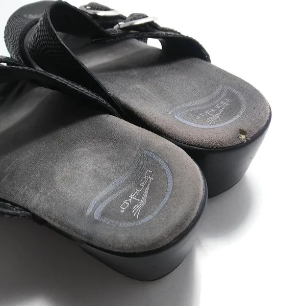 Womens DanskO Slip On Sandal 37 Adjustable Strap Heels - Image 3