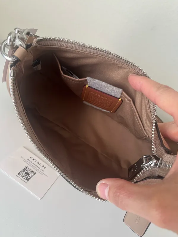 Coach Teri Shoulder Bag In Rainbow Signature Canvas - Image 10