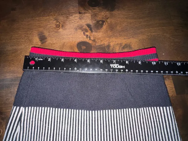 Title: NWT SEEK The Label Striped Knit Mini Skirt S - Image 5