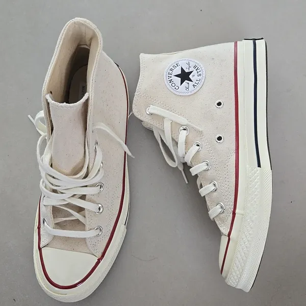 New! Converse All Star Chuck Taylor High-Top Sneakers in Beige Size 8/ 6 (Men) - Image 4