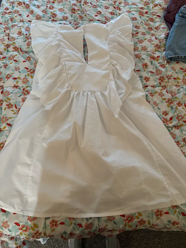 White mini dress - Image 2