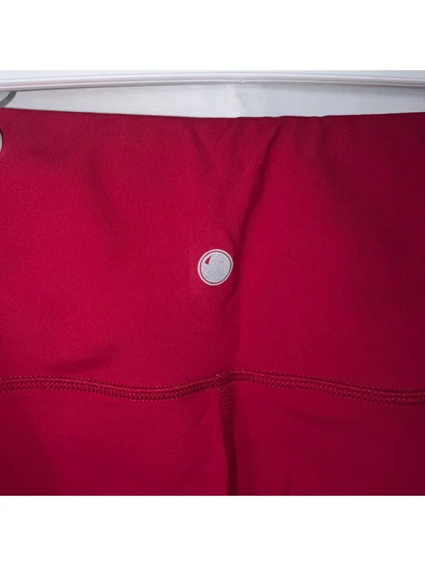 Yogalicious Red Pocket Leggings Size M - Image 7