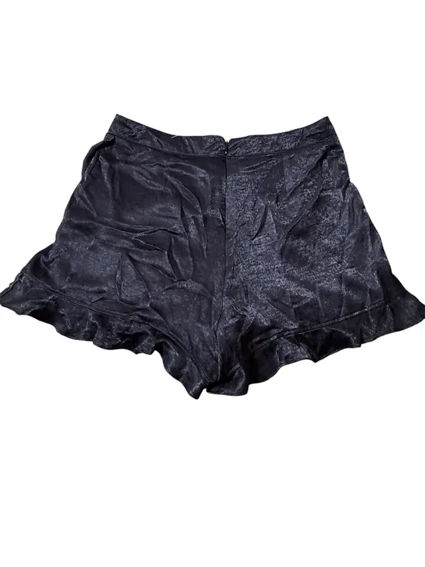 Altar'd State Womens Ruffle Mini Skort Black Size Large - Image 3