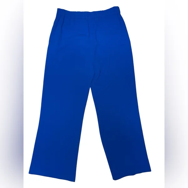 Alice + Olivia “Bo” Pull-Up Pant – Cobalt - Size Small - Image 4