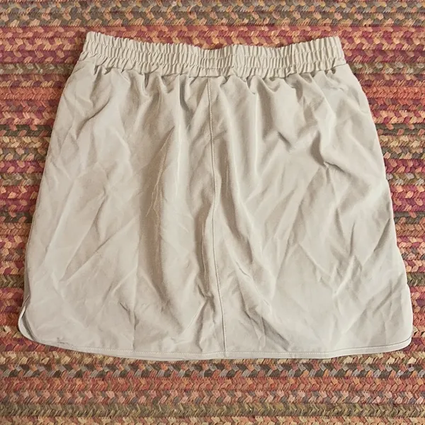 Royalty For Me TAN BASIC NEUTRAL ATHLETIC TENNIS GOLF SKIRT - Image 4