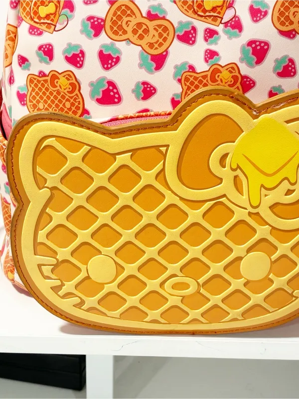 Loungefly Sanrio Hello Kitty Breakfast Waffle Mini Backpack - Image 2